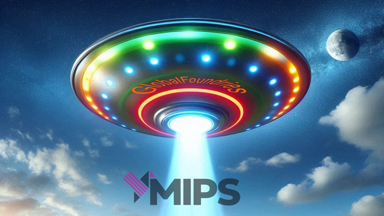 GlobalFoundries spacecraft beaming up MIPS