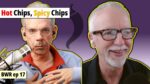 Video cap of Joe and Bob talking with a jalapeno in the background